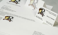 Letter head, envelopes and business cards